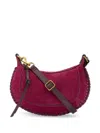 Isabel Marant Oskan Shoulder Bag In Purple