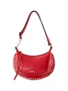 Isabel Marant Oskan Shoulder Bag In Red