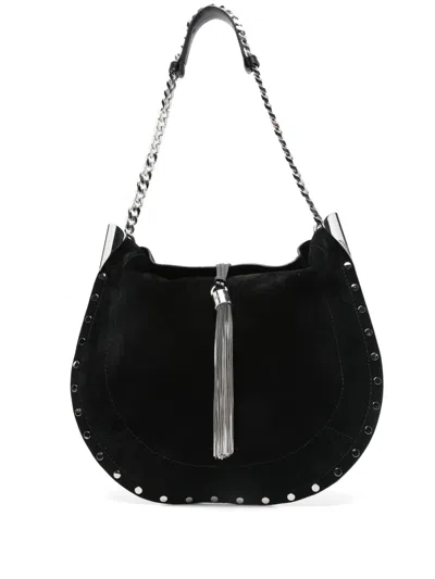Isabel Marant Oskan Shoulder Bag In Schwarz