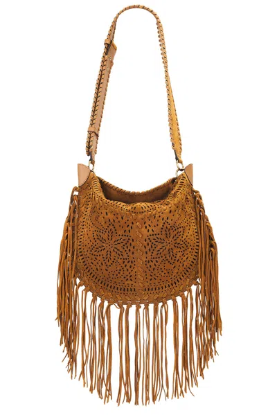 Isabel Marant Oskan Soft Bag In Cognac