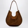 Isabel Marant Oskan Soft Cognac Suede Hobo Bag