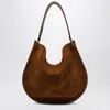 Isabel Marant Oskan Soft Cognac Suede Hobo Bag