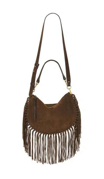 Isabel Marant Oskan Soft Crossbody Bag In Brown