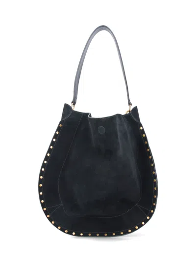 Isabel Marant 'oskan Soft' Hobo Bag In Black