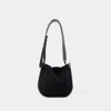 Isabel Marant Oskan Hobo Soft Suede Tote Bag In Black