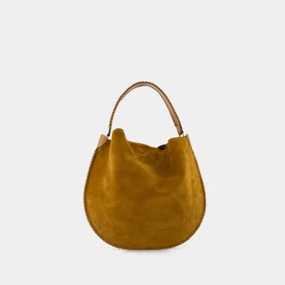 Isabel Marant Oskan Soft Purse -  - Leather - Brown In Gold