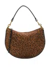 Isabel Marant Women Cognac Brown Top Zip Fastening Single Top Handle Adjustable Detachable Should