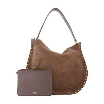 Isabel Marant Oskan Soft Shoulder Bag -  - Leather - Brown