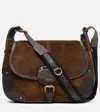 Isabel Marant Sierra Buckle-fastening Leather Shoulder Bag In Brown