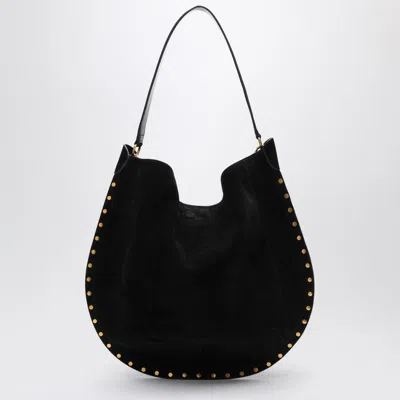 Isabel Marant Black Oskan Suede Shoulder Bga