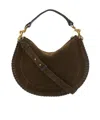 Isabel Marant Bronze Oskan Shoulder Bag In Brown