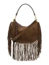Isabel Marant Brown Suede Oskan Shoulder Bag
