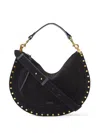 Isabel Marant Oskan Soft Zip Bag In Black