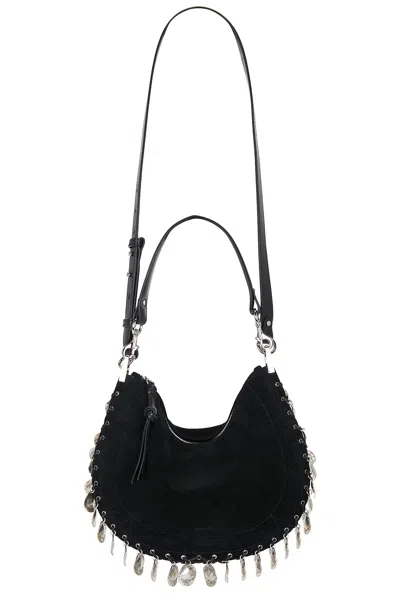 Isabel Marant Oskan Soft Zip Bag In Black
