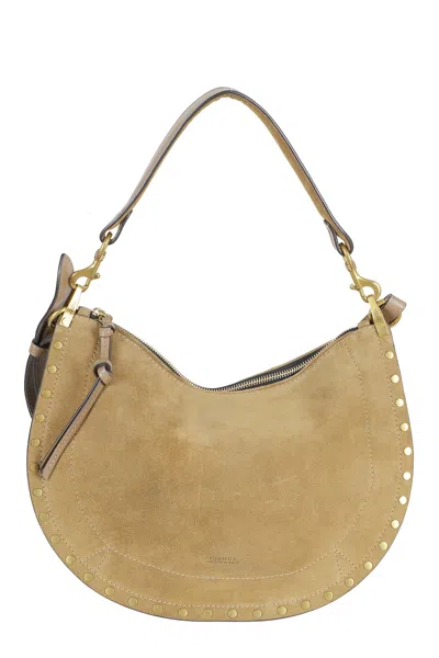 Isabel Marant Oskan Soft Zip Gz In Neutral