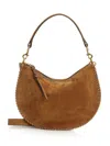 Isabel Marant Oskan Soft Zip-gz Crossbody Bags Brown