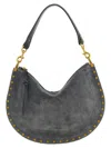 Isabel Marant Oskan Logo Stamped Crossbody Bag