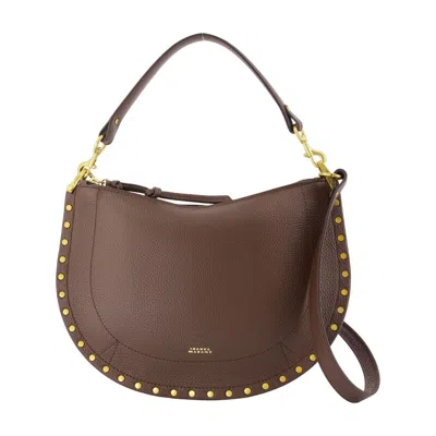 Isabel Marant Oskan Soft Zip Shoulder Bag -  - Leather - Brown