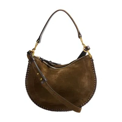 ISABEL MARANT OSKAN SOFT ZIPPED SHOULDER BAG