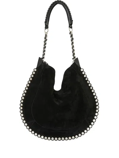 ISABEL MARANT OSKAN STUDDED SHOULDER BAG
