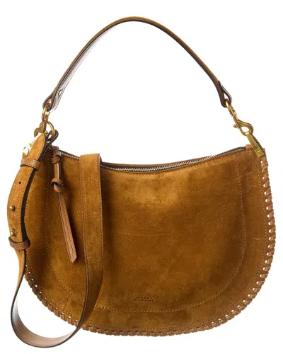 Isabel Marant Oskan Suede Hobo Bag In Pattern