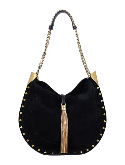 Isabel Marant Oskan Tassell Bag In Black