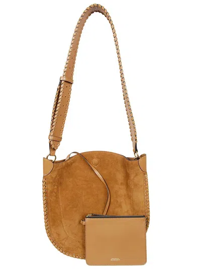 Isabel Marant Slouch-body Leather Bag In Brown