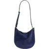 Isabel Marant Oskan Xo Capsule Suede Shoulder Bag In Midnight