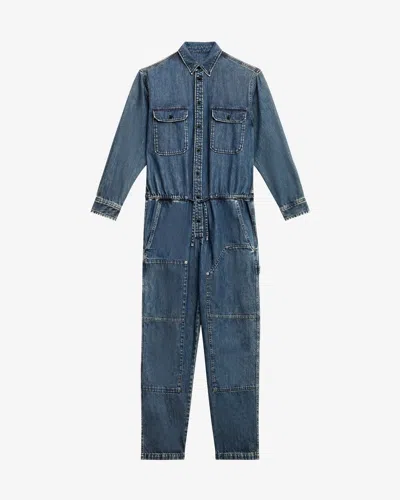 Isabel Marant Otilie Jumpsuit In Blue