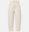 Isabel Marant Oumaya Barrel-leg Jeans In Neutral
