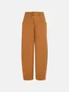 Isabel Marant 'oumaya' Cotton Cognac Pants