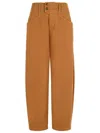 Isabel Marant Wide Leg Pants In Brown