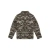 Isabel Marant Kervon Jacket Dark Brown In Multi