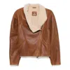 Isabel Marant Blondine Puffer Jackets Brown In Brown