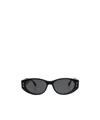 Isabel Marant Oval Frame Sunglasses In Black