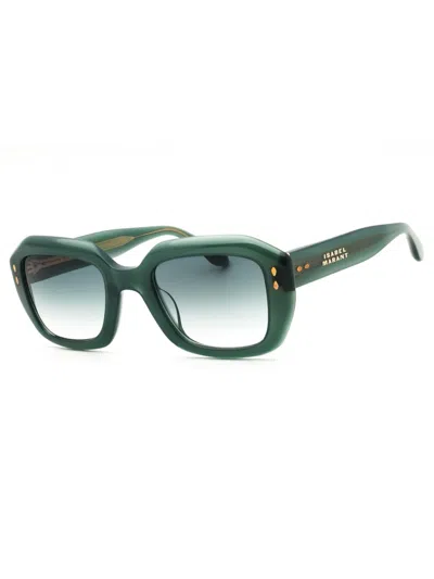Isabel Marant Oval Women's Mini Sunglasses In Green