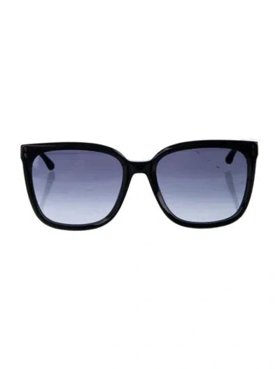 Pre-owned Isabel Marant Oversize Gradient Sunglasses In Black