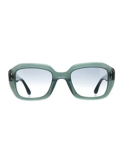 Pre-owned Isabel Marant Oversize Gradient Sunglasses In Blue