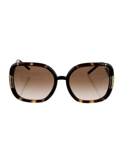 Pre-owned Isabel Marant Oversize Gradient Sunglasses In Brown