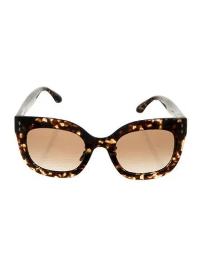 Pre-owned Isabel Marant Oversize Gradient Sunglasses In Brown