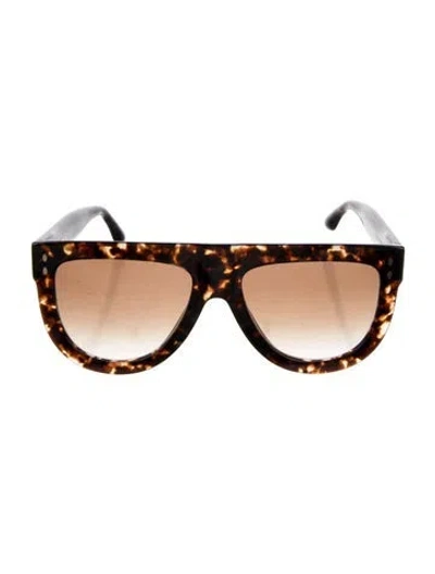 Pre-owned Isabel Marant Oversize Gradient Sunglasses In Brown