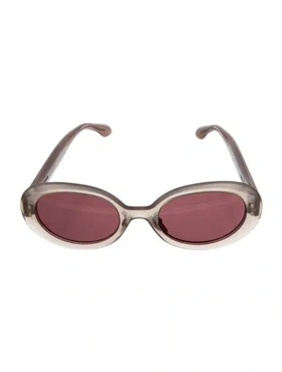 Pre-owned Isabel Marant Oversize Gradient Sunglasses In Neutral