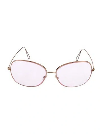 Pre-owned Isabel Marant Oversize Gradient Sunglasses In Silver