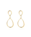 Isabel Marant Oversize Pendant Earrings In Yellow