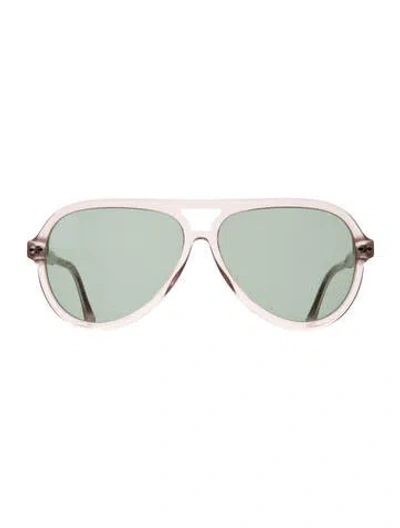 Pre-owned Isabel Marant Oversize Tinted Sunglasses In Pink