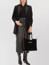 Isabel Marant Oversize Tuxedo Jacket Featuring Flap Pockets
