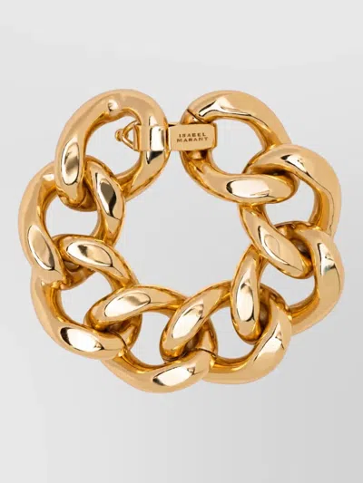 Isabel Marant Oversized Chain Bracelet In Gold