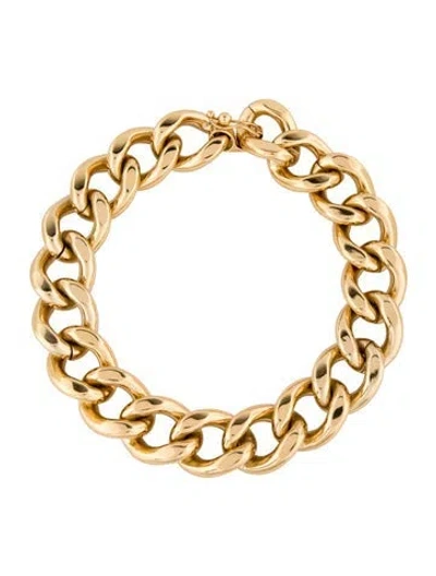 Pre-owned Isabel Marant Oversized Chain Choker Necklace, 17" In Multicolor