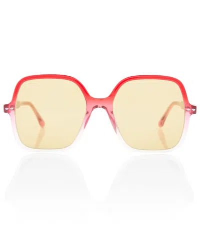 Isabel Marant Oversized Square Sunglasses In 0