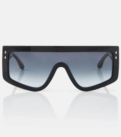 Isabel Marant Oversized Sunglasses In Black